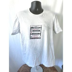Cotton On T-Bar Rap Mixtape Cassette Graphic Tee L